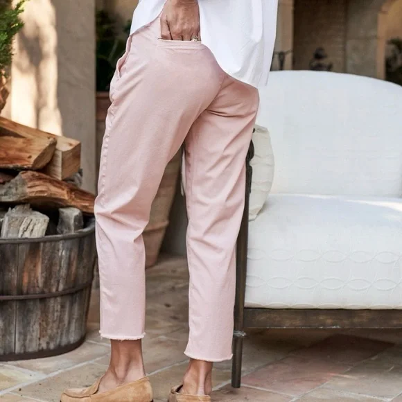 Frank & Eileen WICKLOW Vintage Rose, Italian Performance Twill - Picture 6 of 7